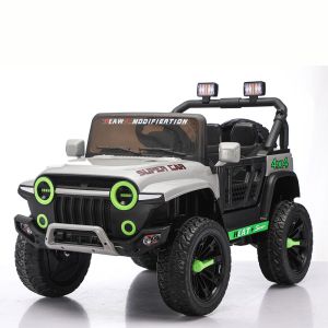 OCIE Джип акумулаторен 12V HEET SUPER с родителски контрол Сив