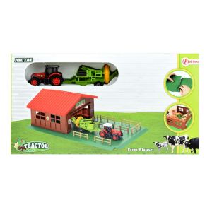 TTOYS Мини ферма с животни и трактор 21759