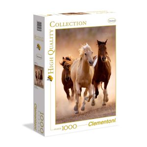 CLEMENTONI Пъзел HQ COLLECTION RUNNING HORSES