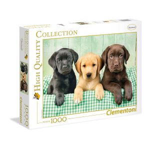 CLEMENTONI Пъзел HQ COLLECTION I TRE LABRADOR