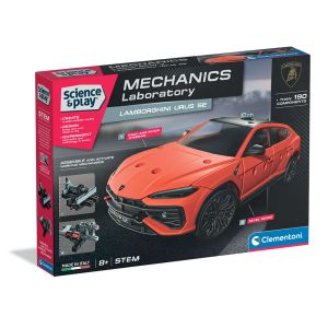 CLEMENTONI MECHANICS LABORATORY Конструктор Кола Lamborghini Urus 190 ч.