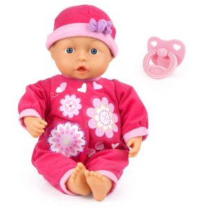 Bayer Кукла Бебе Моите Първи Думи 33см. Говори на Български Език