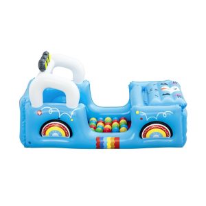 BESTWAY FISHER PRICE Надуваема кола с топки Smilin' Safari