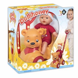 LT Кукла Dollihoney 37 см. с Ride-On Мече