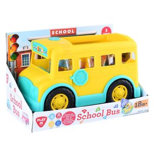 PLGo Музикален Училищен Автобус с Фигури