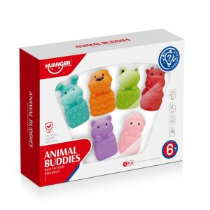 Huanger Сензорни Животни за Тактилна Стимулация 6 бр.