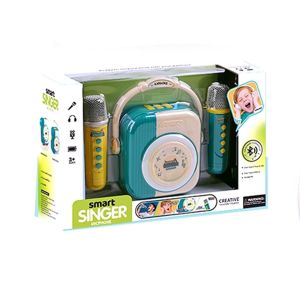 Smart Singer Караоке с 2 микрофона зелен