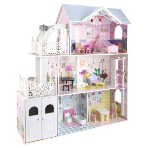 Wooden Мега Къща за Кукли Ния