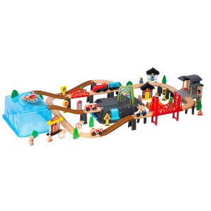 Wooden Влакова Композиция 100 части